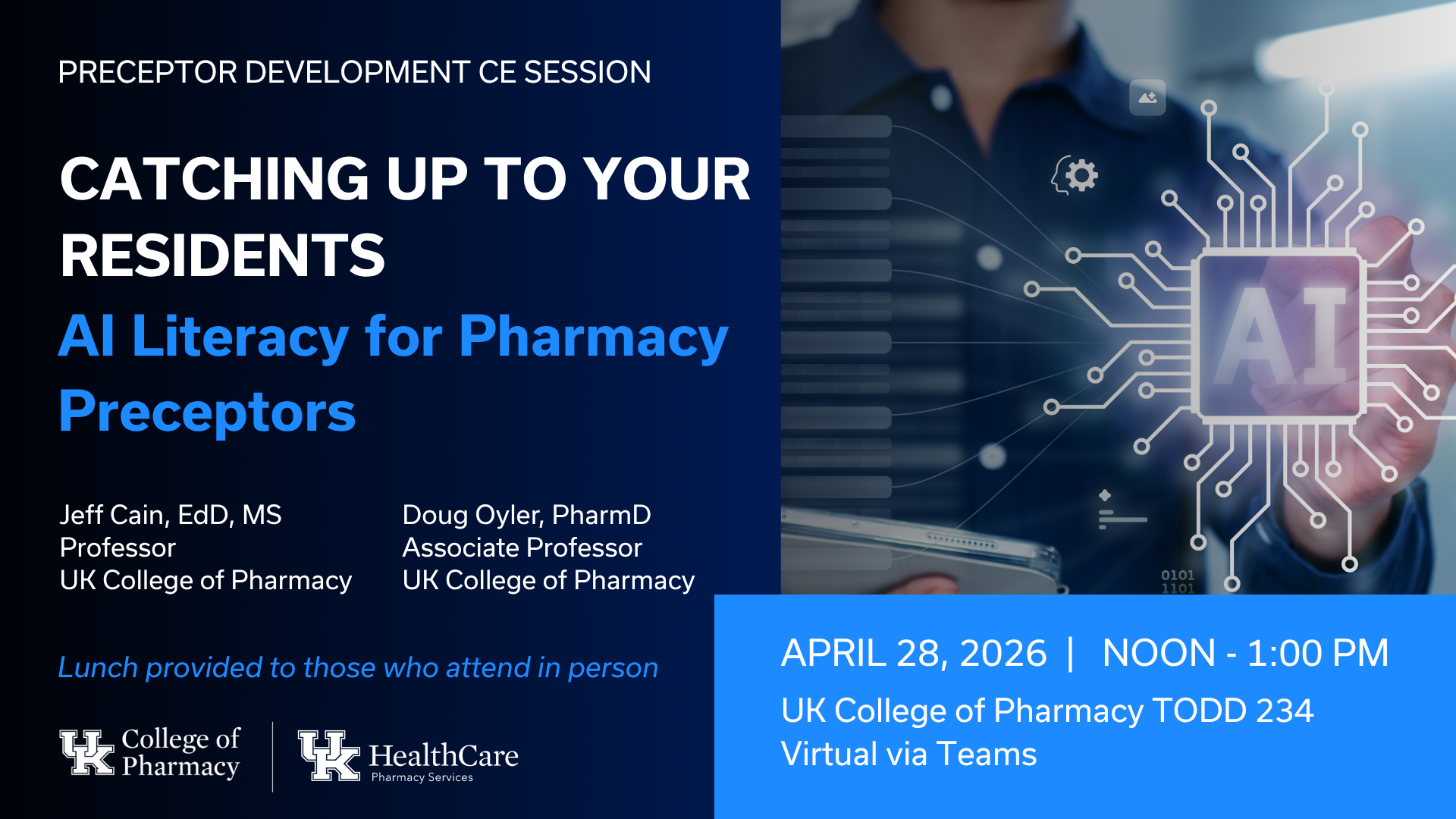 Preceptor Development Seminar (April 28, 2026) - University of Kentucky ...